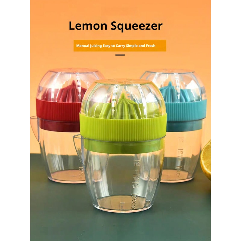 FreshPress Manual Citrus Juicer Cup for Lemon, Orange & Grapefruit
