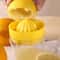 FreshPress Manual Citrus Juicer Cup for Lemon, Orange & Grapefruit