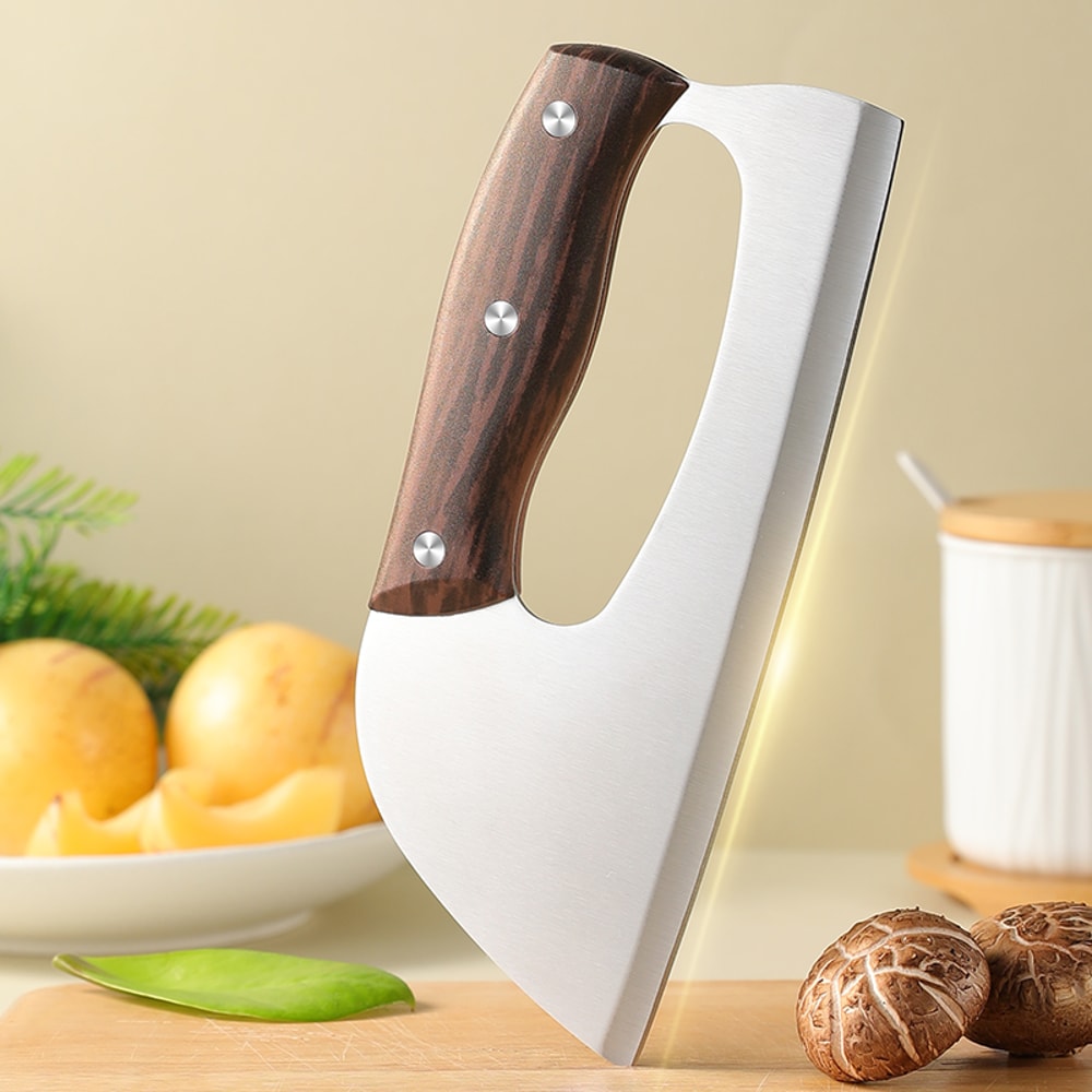 Forged Steel Chef Knife for Precision Slicing and Effortless Kitchen Cutting