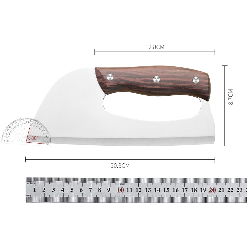 Forged Steel Chef Knife for Precision Slicing and Effortless Kitchen Cutting