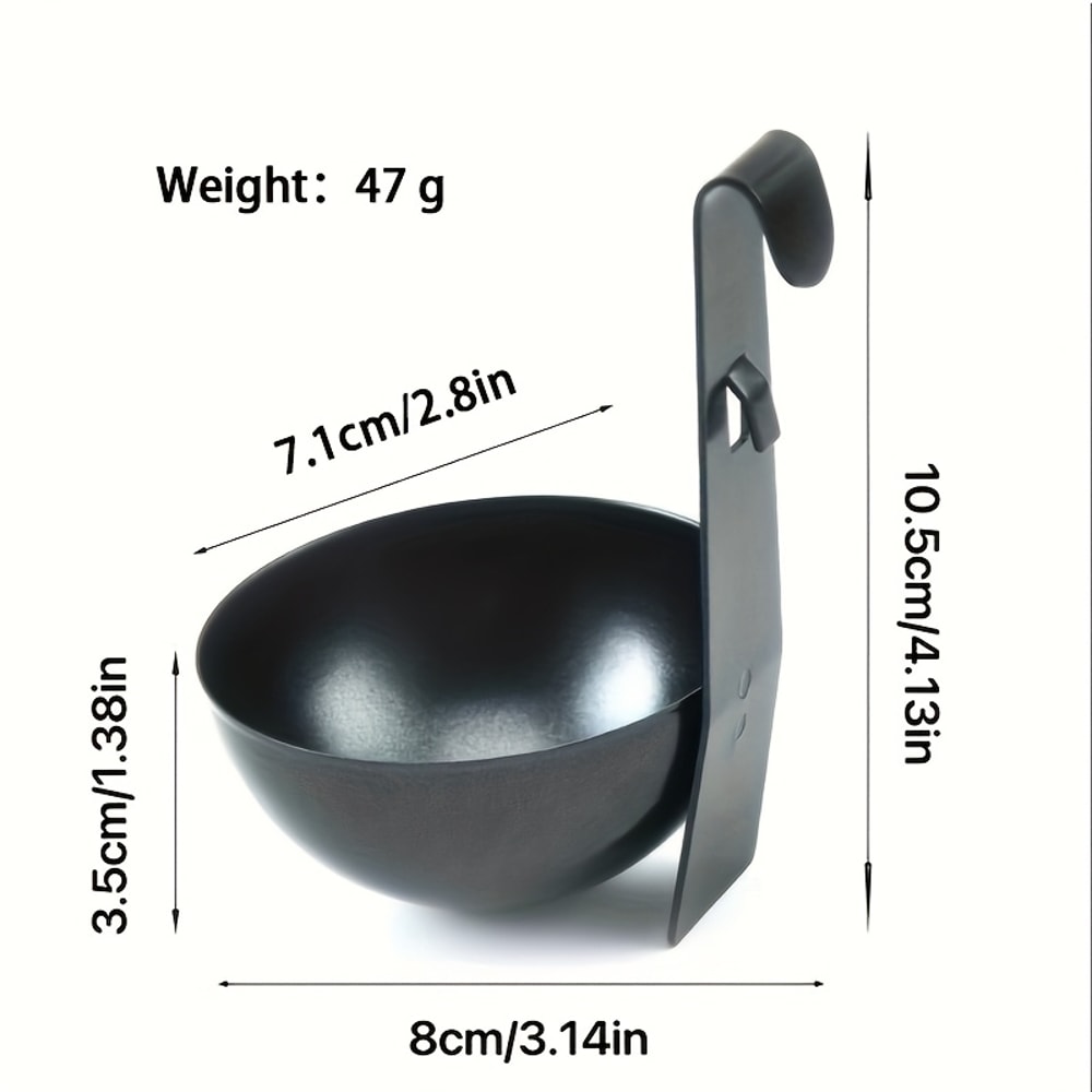 RapidBoil Stainless Steel Egg Steamer with Heat-Resistant Handle for Perfect Soft & Hard Boiled Eggs