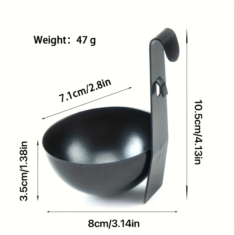 RapidBoil Stainless Steel Egg Steamer with Heat-Resistant Handle for Perfect Soft & Hard Boiled Eggs
