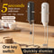 Portable Electric Milk Frother and Egg Beater for Coffee, Baking, and Cream Mixing