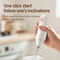 Portable Electric Milk Frother and Egg Beater for Coffee, Baking, and Cream Mixing