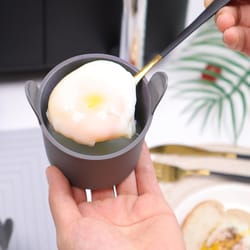 silicone air fryer egg mold set reusable non stick egg bite & baking cups
