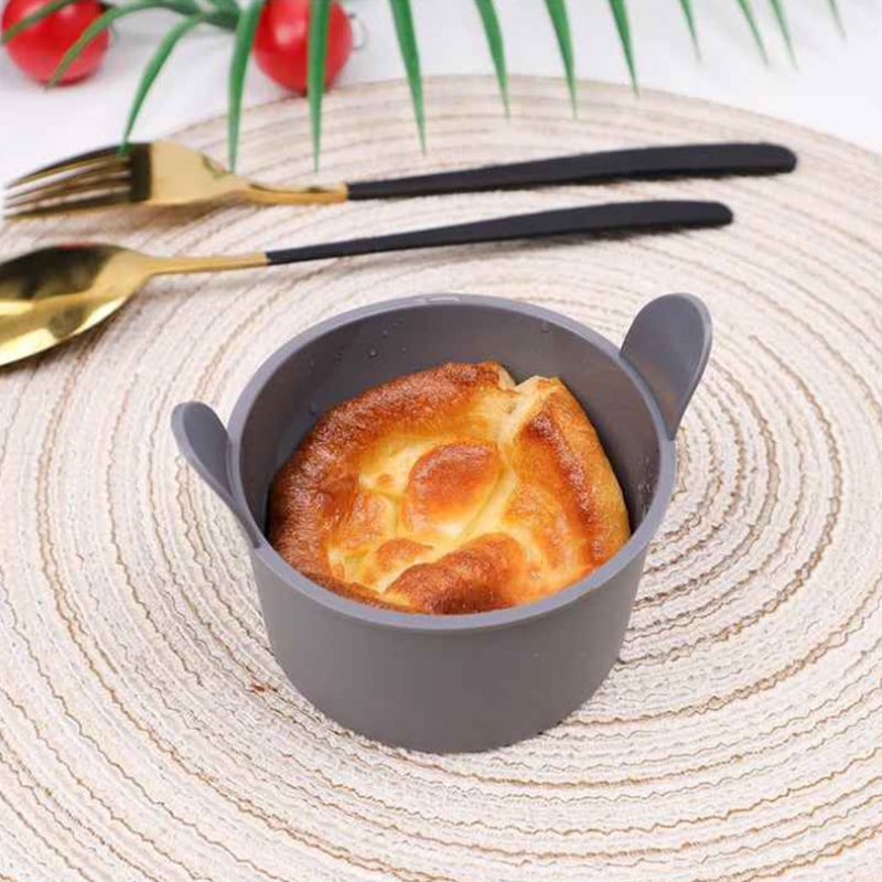 Silicone Air Fryer Egg Mold Set Reusable Non Stick Egg Bite Baking Cups 3