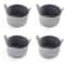 Silicone Air Fryer Egg Mold Set Reusable Non Stick Egg Bite Baking Cups 5