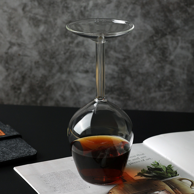 Upside Down Whiskey Glass Handmade Novelty Cocktail Cup For Bar Parties And Home Entertaining 2