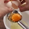 Stainless Steel Egg Separator with Long Handle for Baking and Healthy Cooking