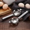 Stainless Steel Egg Separator with Long Handle for Baking and Healthy Cooking