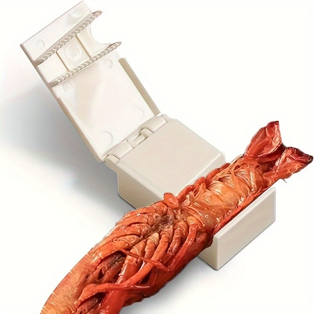 QuickClean Shrimp Peeler Tool For Easy Seafood Prep And Kitchen Cooking 4