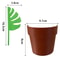 Monstera Mirror Bathroom Organizer for Toothbrushes, Jewelry & Vanity Storage
