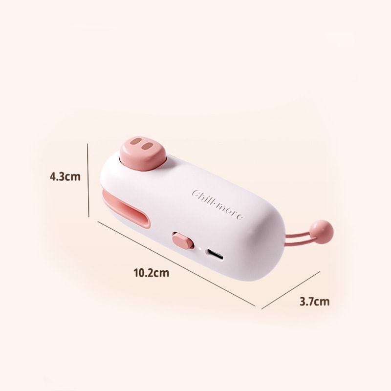 Rechargeable Mini Bag Sealer with Cutter Magnetic Chip Bag Heat Sealer for Kitchen Storage