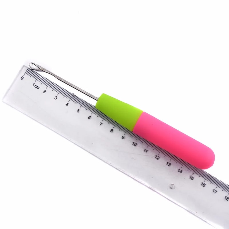 Professional Crochet Braids Needle Latch Hook Tool for Fast Braiding & Hair Extensions