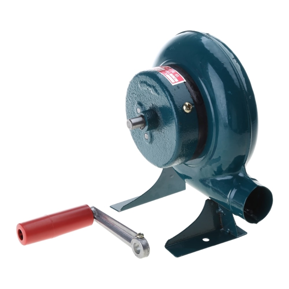 ForgeFlow Manual BBQ Air Blower for Grilling, Camping & Blacksmith Fire Control