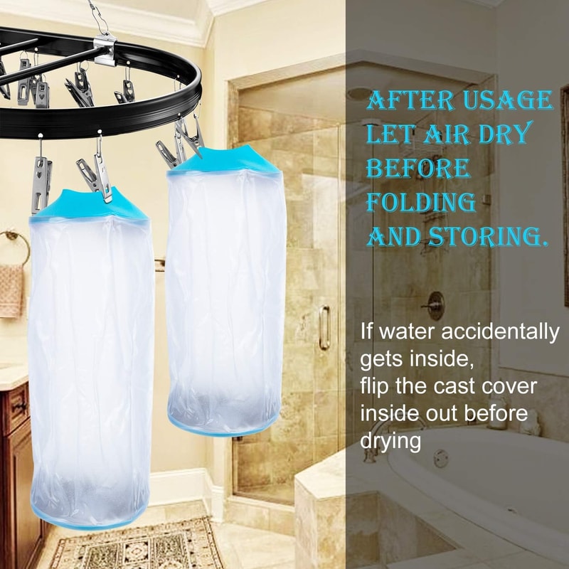 DryGuard PICC Line Shower Cover For Upper Arm Waterproof IV Wound Protection 4