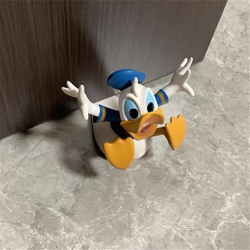 Donald Duck Door Stopper With Anti Slip Base For Windproof Home Dorm Room Decor 3