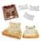 Cute Animal Sandwich Cutter Set For Kids Bento Lunch And Rice Ball Molds 4