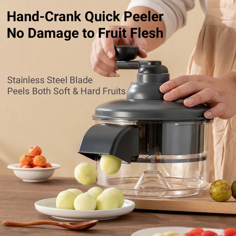 FreshPeel Manual Grape Peeler and Garlic Skin Remover Tool for Easy Kitchen Prep