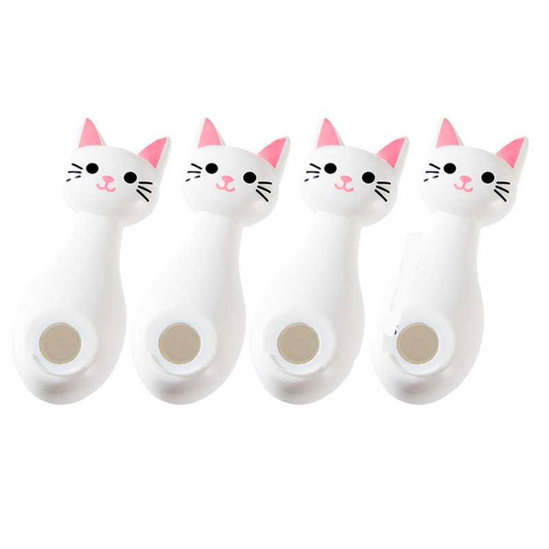 Cute Cat Magnetic Remote Holder Wall Mount For TV AC Controllers 7
