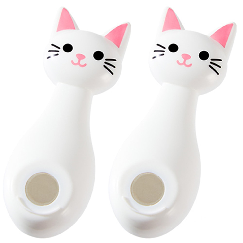 Cute Cat Magnetic Remote Holder Wall Mount For TV AC Controllers 8
