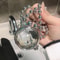 Lipstick Bag MINI Metallic Style Stainless Steel Chains Fashion Hasp Purse Euro-America Style