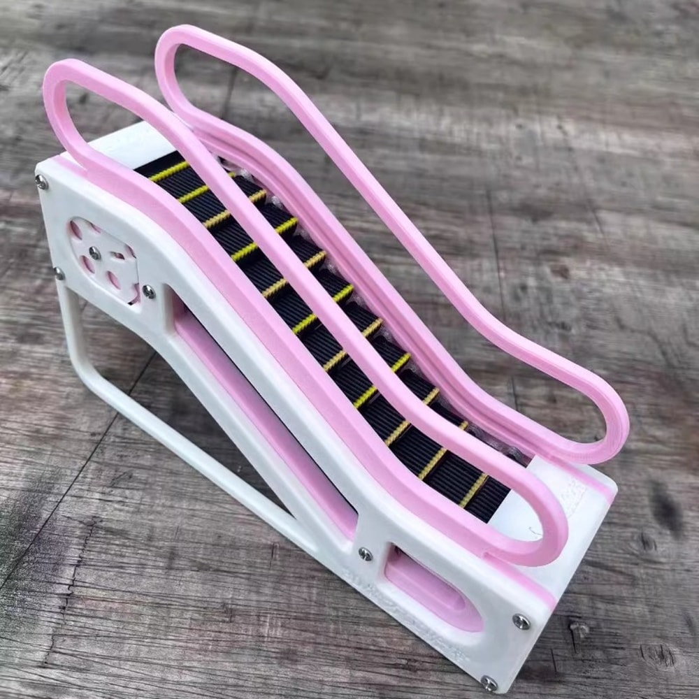 STEM Mini Escalator Model Kit For Kids DIY Wooden Science Puzzle Toy 5