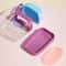 Luxury Travel Soap Case With Lid Portable Soap Box Leakproof Travel Soap Container 4