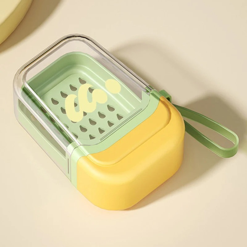 Luxury Travel Soap Case With Lid Portable Soap Box Leakproof Travel Soap Container 9