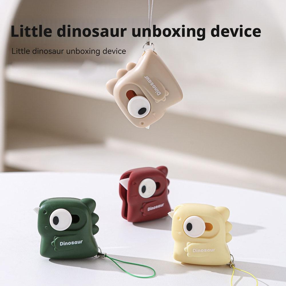 DinoGrip Mini Box Cutter Magnetic Package Opener for Letters, Boxes & Daily Deliveries