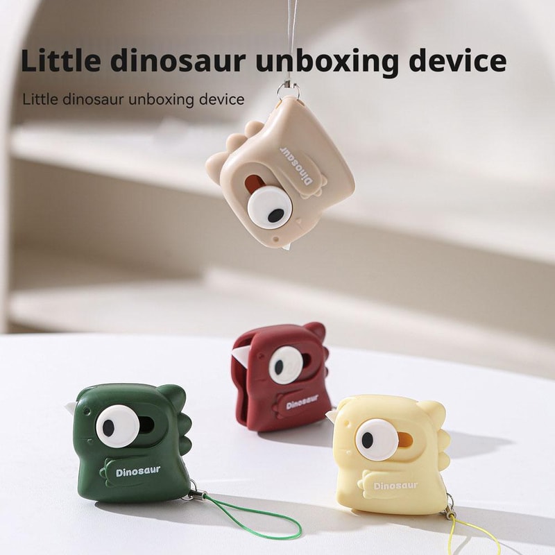 DinoGrip Mini Box Cutter Magnetic Package Opener for Letters, Boxes & Daily Deliveries