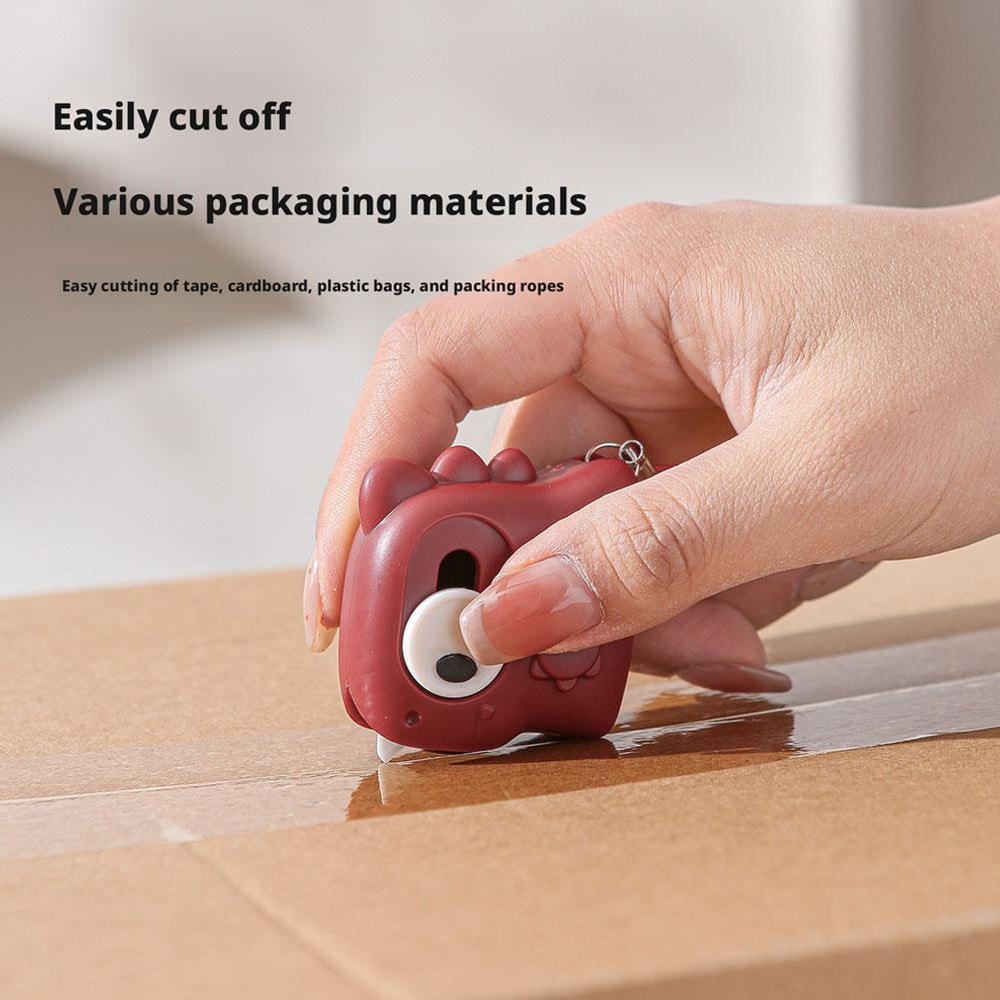 DinoGrip Mini Box Cutter Magnetic Package Opener for Letters, Boxes & Daily Deliveries