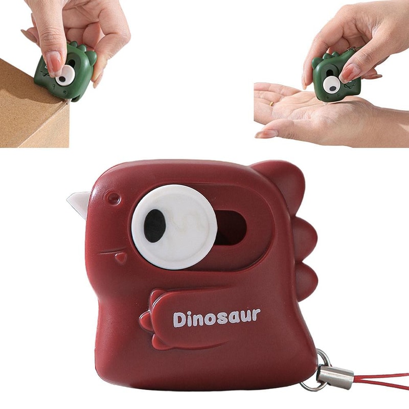DinoGrip Mini Box Cutter Magnetic Package Opener for Letters, Boxes & Daily Deliveries