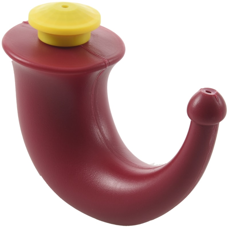 BreatheEase Neti Pot for Gentle Sinus Rinse & Daily Nasal Cleansing