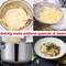 German Style Spaetzle Maker Stainless Steel Noodle Lid With Scraper For Homemade Egg Pasta 3