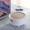 Japanese Style Mini Desktop Trash Can with Press Lid for Desk, Vanity & Kitchen Counter