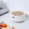 Japanese Style Mini Desktop Trash Can with Press Lid for Desk, Vanity & Kitchen Counter