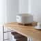 Japanese Style Mini Desktop Trash Can with Press Lid for Desk, Vanity & Kitchen Counter