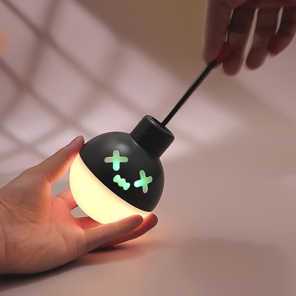 LumiTap RGB Silicone Night Light USB Rechargeable Baby Lamp 2