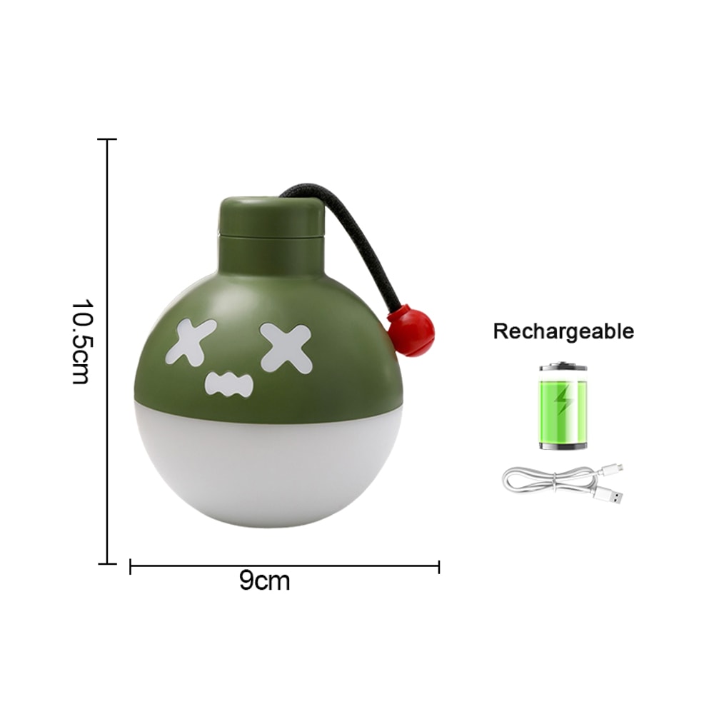 LumiTap RGB Silicone Night Light USB Rechargeable Baby Lamp 5