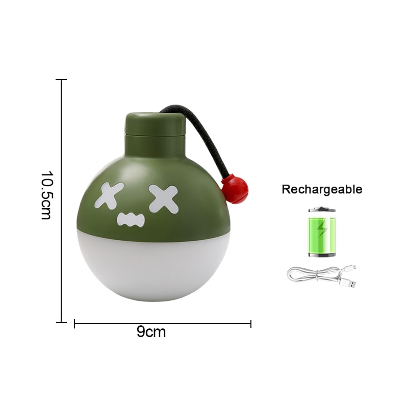 LumiTap RGB Silicone Night Light USB Rechargeable Baby Lamp 5
