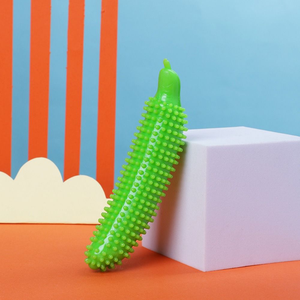 Cucumber FreshClean Dog Chew Toy for Teeth Cleaning and Aggressive Chewers