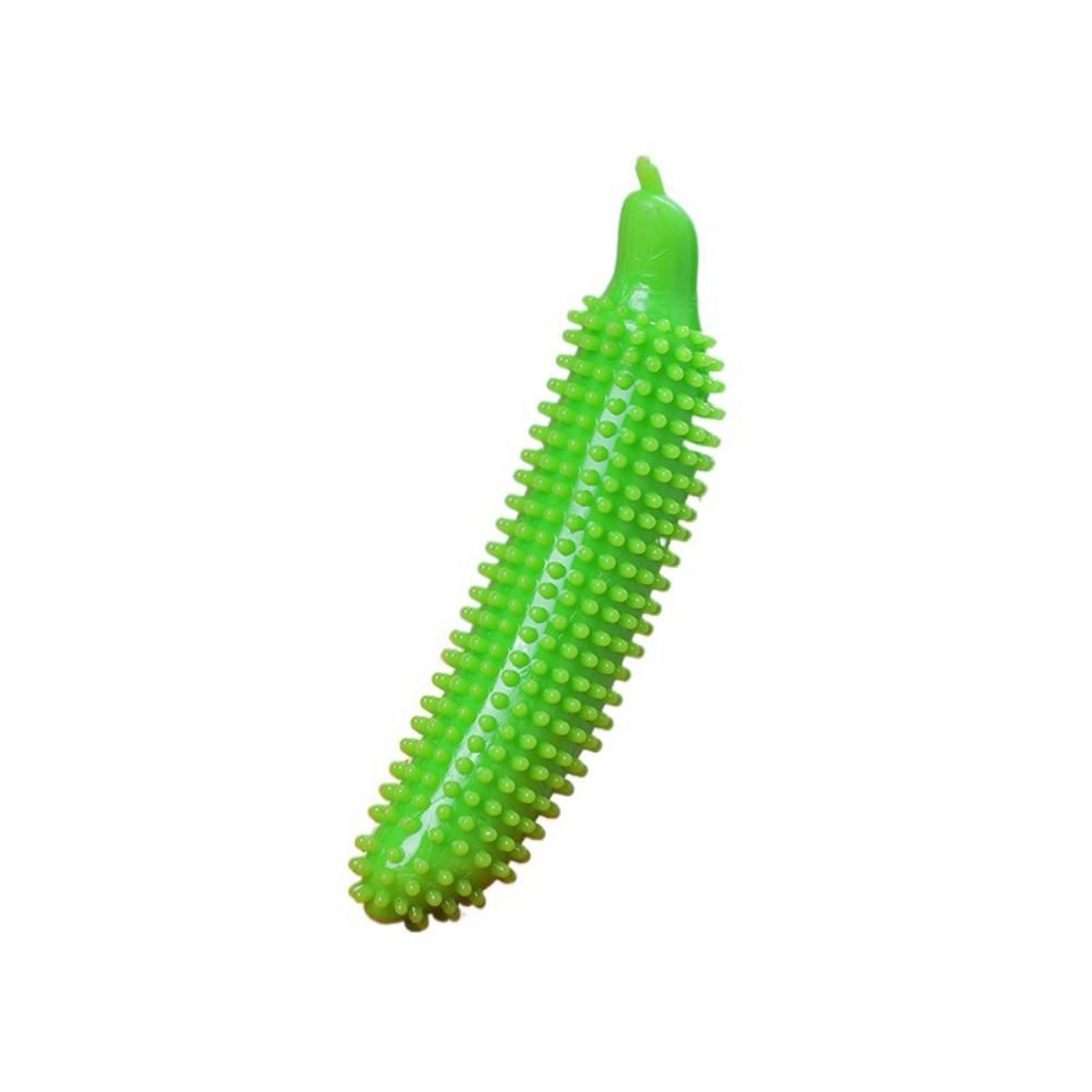 Cucumber FreshClean Dog Chew Toy for Teeth Cleaning and Aggressive Chewers