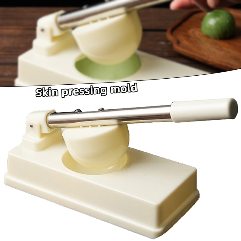 QuickPress Dumpling Maker Set Manual Dumpling Mold and Dough Press Tool