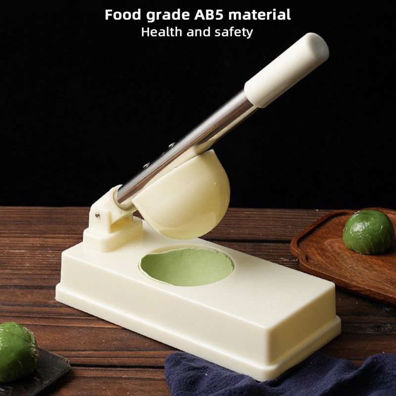 QuickPress Dumpling Maker Set Manual Dumpling Mold and Dough Press Tool