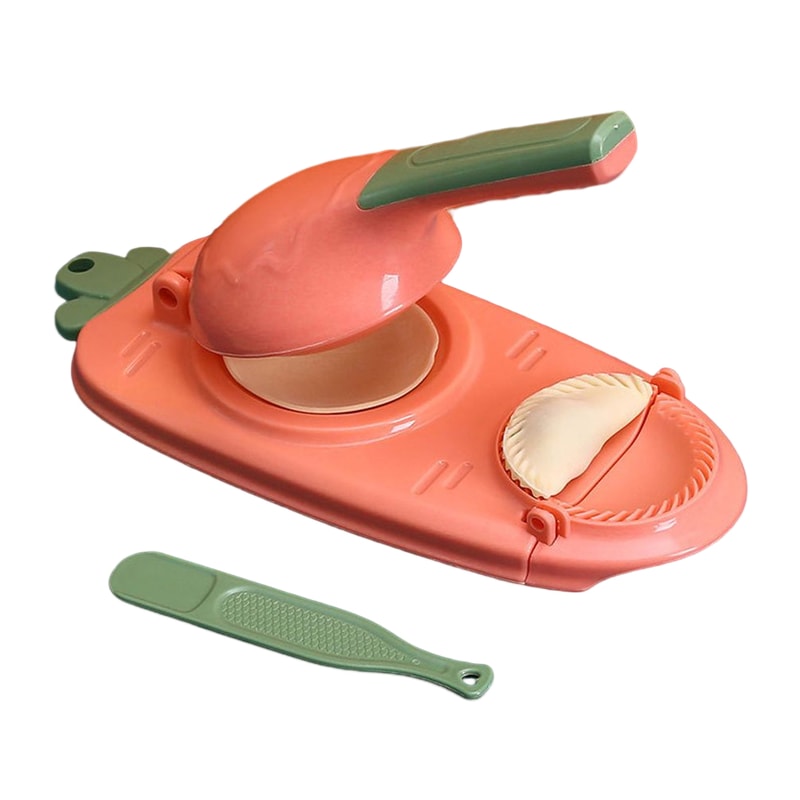 QuickPress Dumpling Maker Set Manual Dumpling Mold and Dough Press Tool