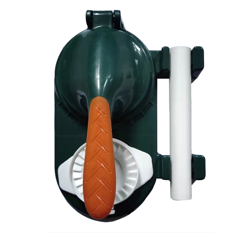 QuickPress Dumpling Maker Set Manual Dumpling Mold and Dough Press Tool