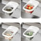 Suction Cup Kitchen Sink Drain Basket for Food Scraps and Easy Counter Organization
