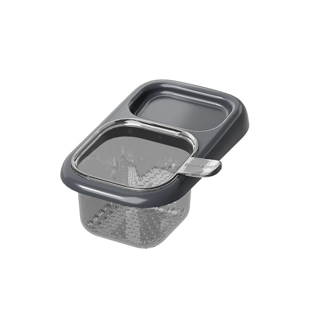 Suction Cup Kitchen Sink Drain Basket for Food Scraps and Easy Counter Organization