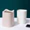 Mini Desktop Trash Bin With Lid Portable Office Waste Organizer 2